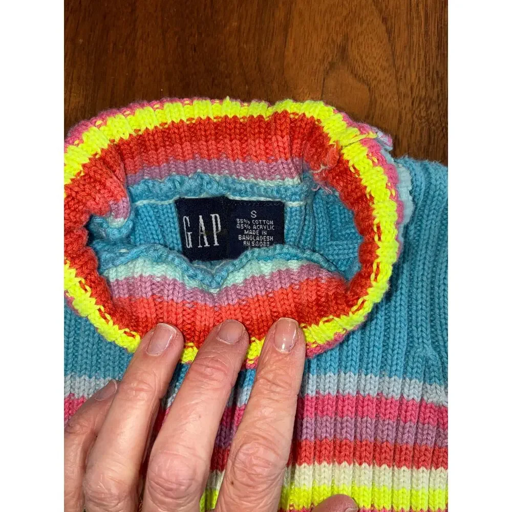 Vintage 2000s GAP girls turtleneck small 5/6 y2k